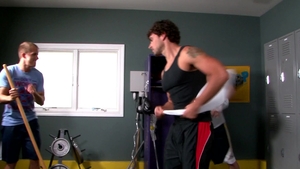 Next Door Buddies: 3 Men Share 1 Big Load