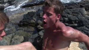 Sandy Celebration: Two Twinks Tumble