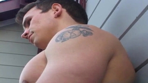 Next Door Male: Handsome lad in the shower