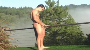 Next Door Male: Horny Hot Tub Session with Trystan