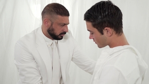 Missionary Boys: Noli's Fingers Around Eager Cock