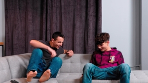 Next Door Taboo: Rimming Stepbros Go Deep