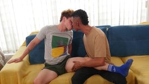 Interracial Rimming Session